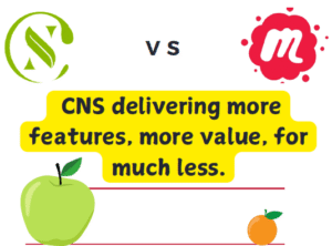 cns vs Meetup widget